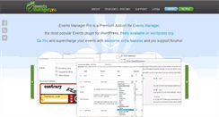 Desktop Screenshot of eventsmanagerpro.com